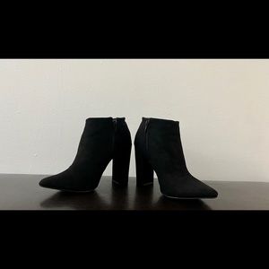 Black ankle boots
